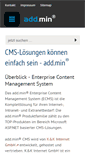 Mobile Screenshot of cms-addmin.eu